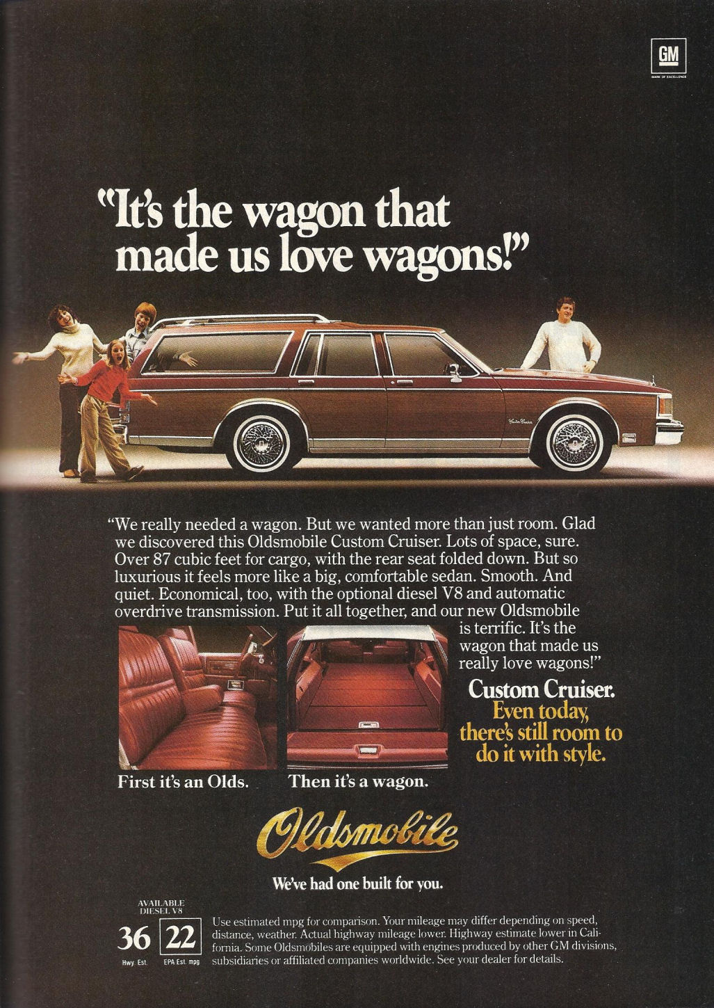 1982 Oldsmobile Auto Advertising